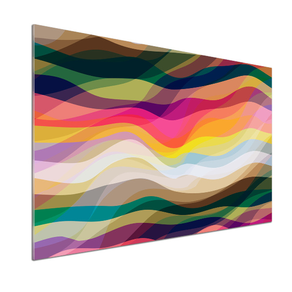 Salpicadero para cocina Ondas abstractas