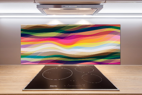 Salpicadero para cocina Ondas abstractas