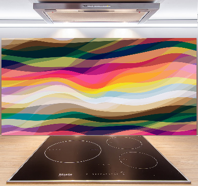 Panel do kuchni Abstrakcja fale