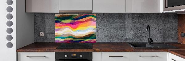 Salpicadero para cocina Ondas abstractas