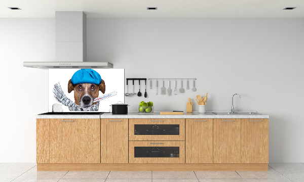 Panel dekor szkło Chory pies