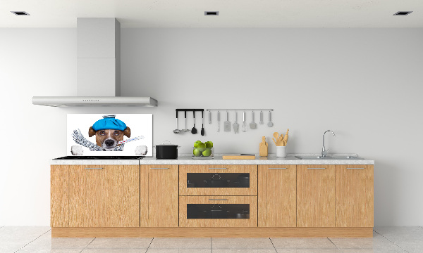 Panel dekor szkło Chory pies