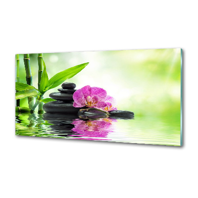 Panel antisalpicaduras Orquídea