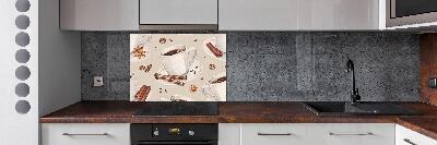 Panel antisalpicaduras Una taza de café