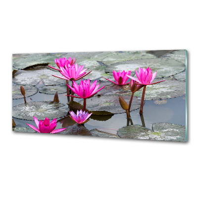 Panel de pared de cocina flor de loto