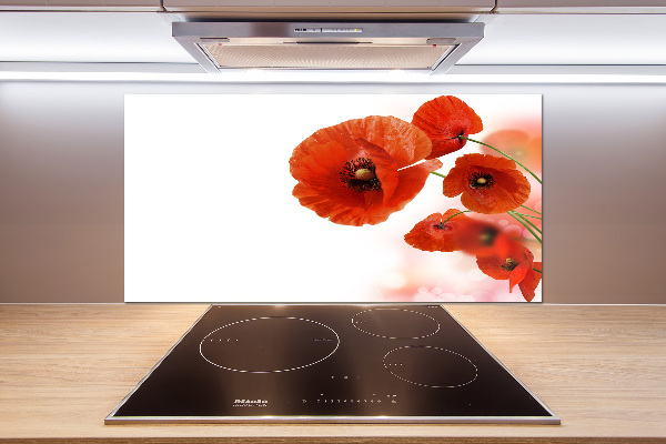 Salpicadero para cocina Amapolas