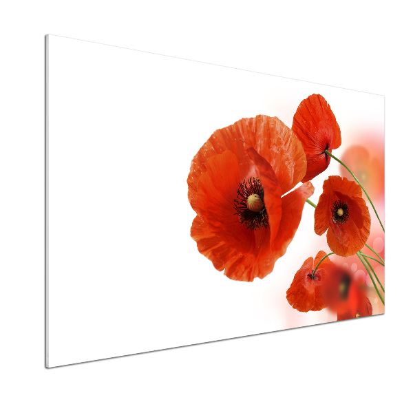 Salpicadero para cocina Amapolas