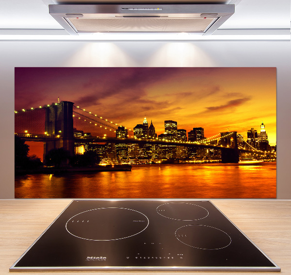 Panel de pared de cocina Puente de Brooklyn