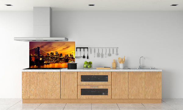 Panel de pared de cocina Puente de Brooklyn