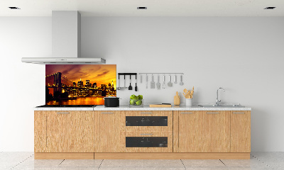 Panel de pared de cocina Puente de Brooklyn