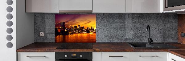 Panel de pared de cocina Puente de Brooklyn