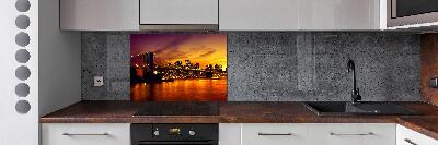 Panel de pared de cocina Puente de Brooklyn