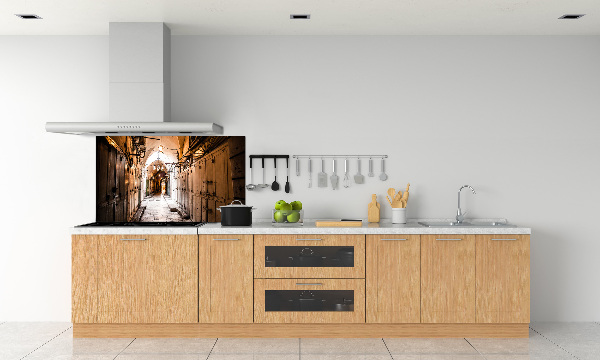 Panel antisalpicaduras Jerusalén