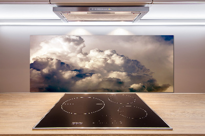 Panel de pared de cocina Nubes en el cielo