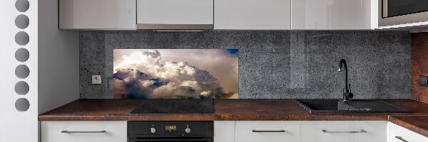 Panel de pared de cocina Nubes en el cielo