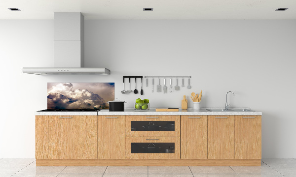 Panel de pared de cocina Nubes en el cielo