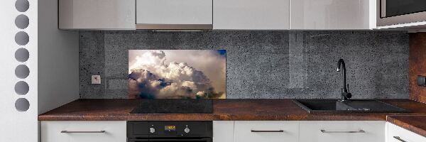 Panel de pared de cocina Nubes en el cielo