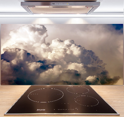 Panel de pared de cocina Nubes en el cielo