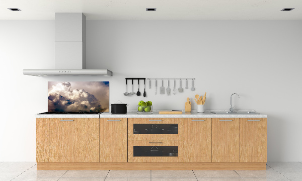 Panel de pared de cocina Nubes en el cielo