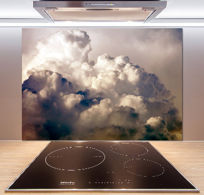 Panel de pared de cocina Nubes en el cielo