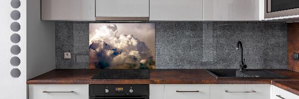 Panel de pared de cocina Nubes en el cielo