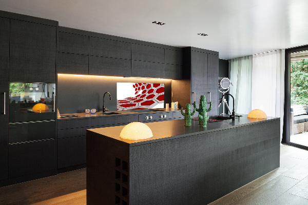 Panel do kuchni Abstrakcja 3D