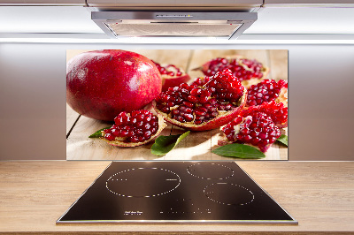 Panel do kuchni Granat z liśćmi