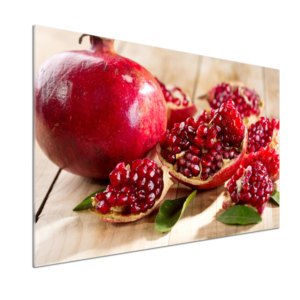 Panel do kuchni Granat z liśćmi