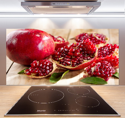 Panel do kuchni Granat z liśćmi