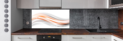 Panel do kuchni Abstrakcja fale