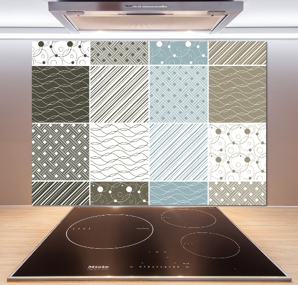 Panel para cocina Patrones geométricos