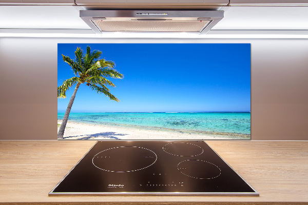 Panel do kuchni Tropikalna plaża