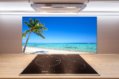 Salpicadero para cocina Playa tropical