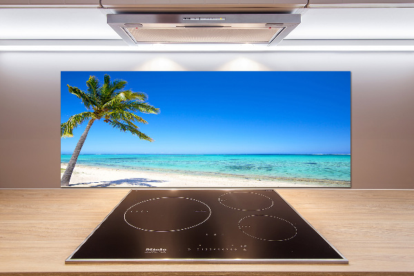 Salpicadero para cocina Playa tropical