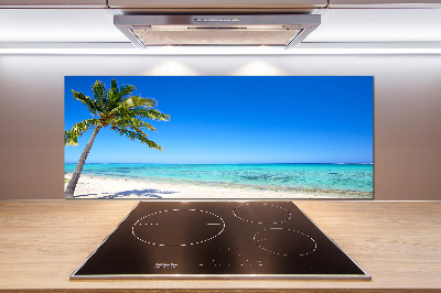 Panel do kuchni Tropikalna plaża