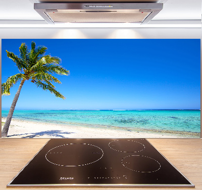 Panel do kuchni Tropikalna plaża