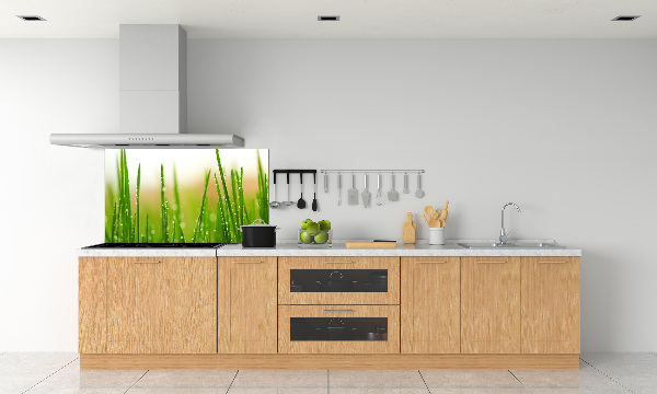 Salpicadero para cocina Césped