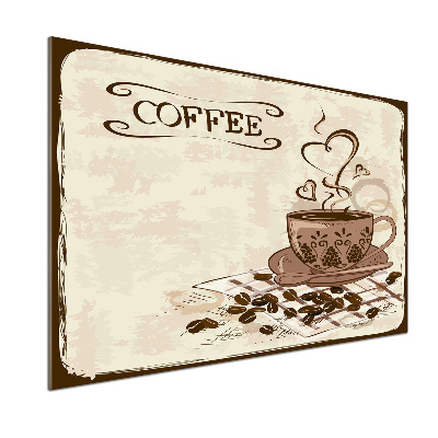 Salpicadero de cocina Café aromático