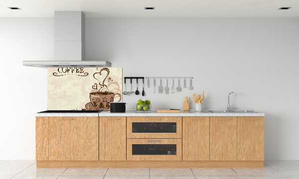 Salpicadero de cocina Café aromático