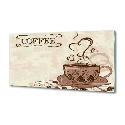 Salpicadero de cocina Café aromático