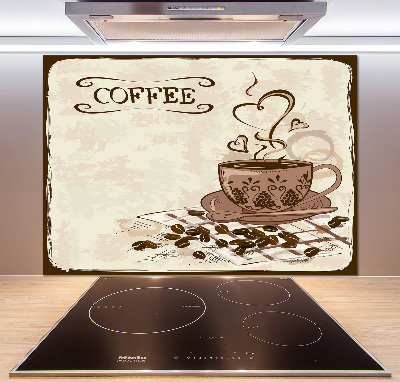 Salpicadero de cocina Café aromático