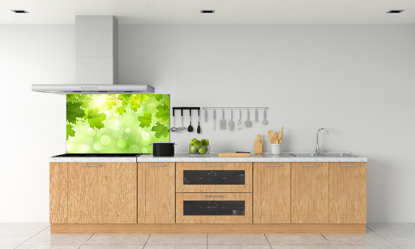 Panel do kuchni Liście kasztanowca