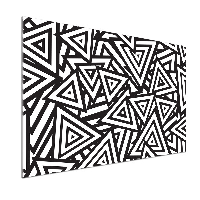 Salpicadero para cocina Fondo de triángulos