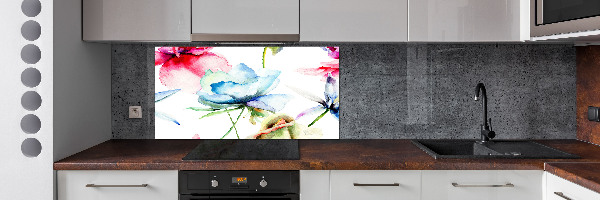 Panel szklany do kuchni Maki