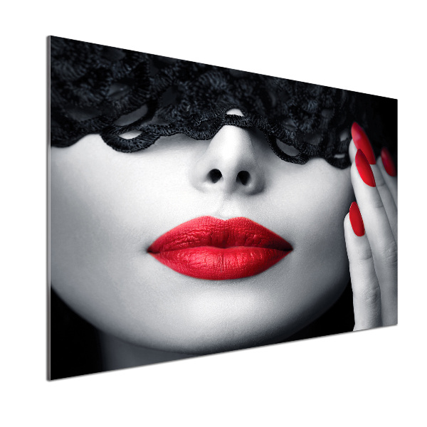 Panel antisalpicaduras Máscara de encaje