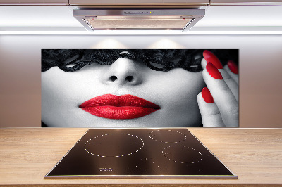 Panel antisalpicaduras Máscara de encaje