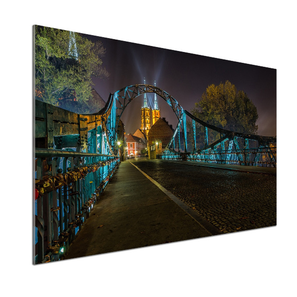 Panel antisalpicaduras Puente de los Enamorados