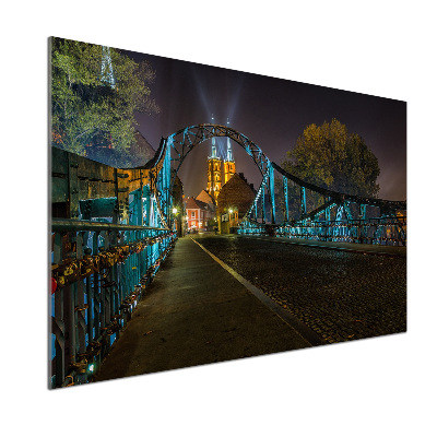 Panel antisalpicaduras Puente de los Enamorados