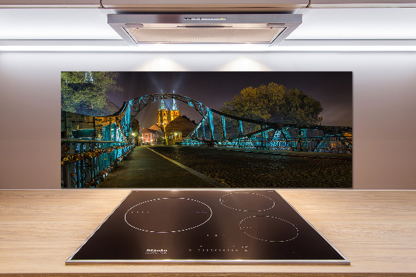 Panel antisalpicaduras Puente de los Enamorados