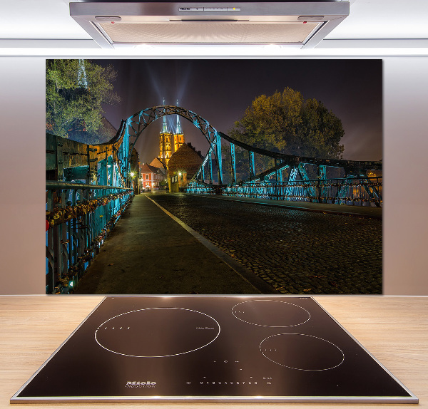 Panel antisalpicaduras Puente de los Enamorados